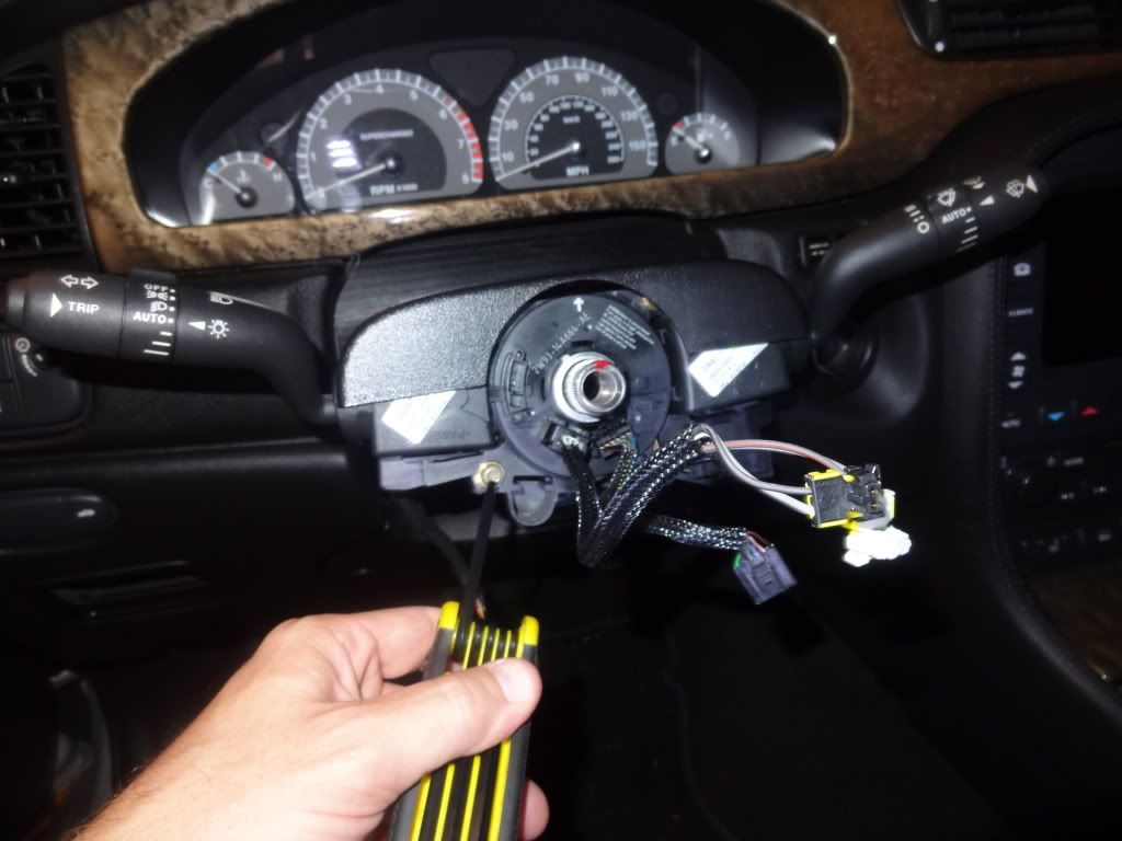 How To SType Clock Spring Removal FAQ Jaguar Forums Jaguar